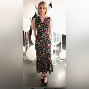 SUNO Floral MIDI dress